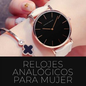 relojes analógicos mujer