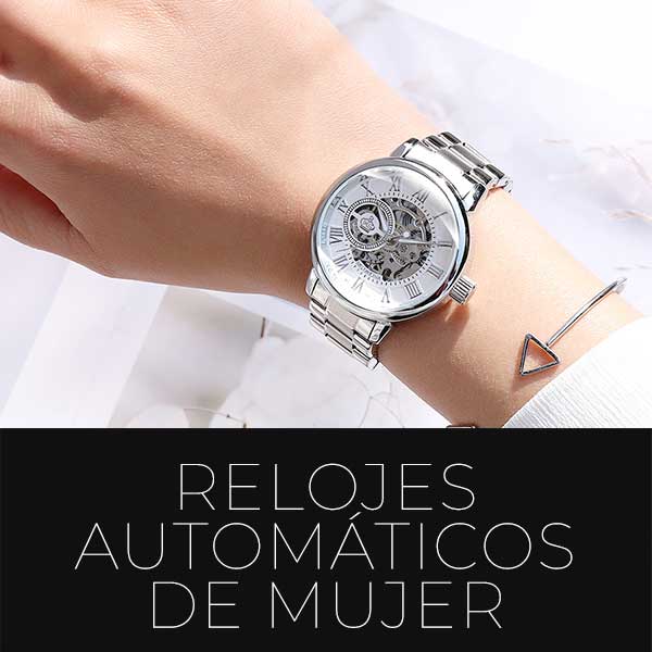 Relojes automáticos mujer