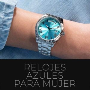 Relojes azules mujer