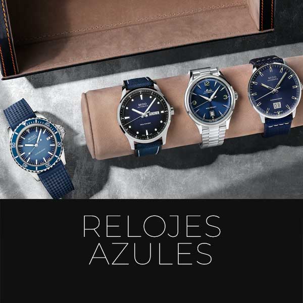 Relojes azules