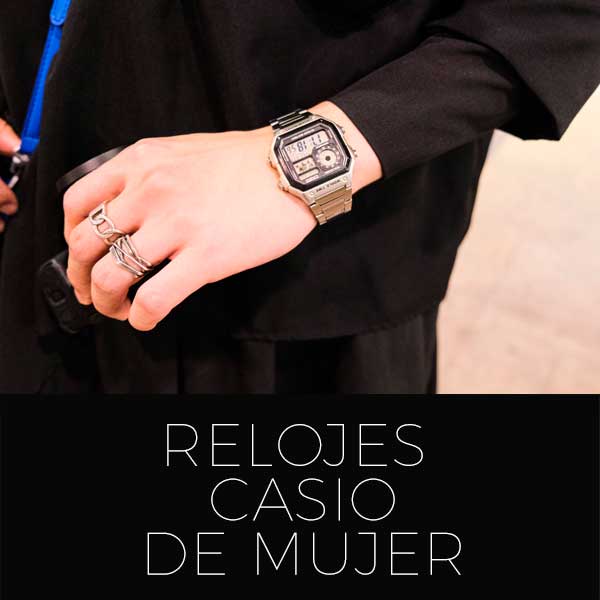 Relojes Casio mujer