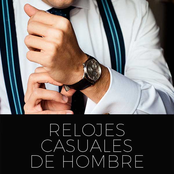 Relojes casuales hombre