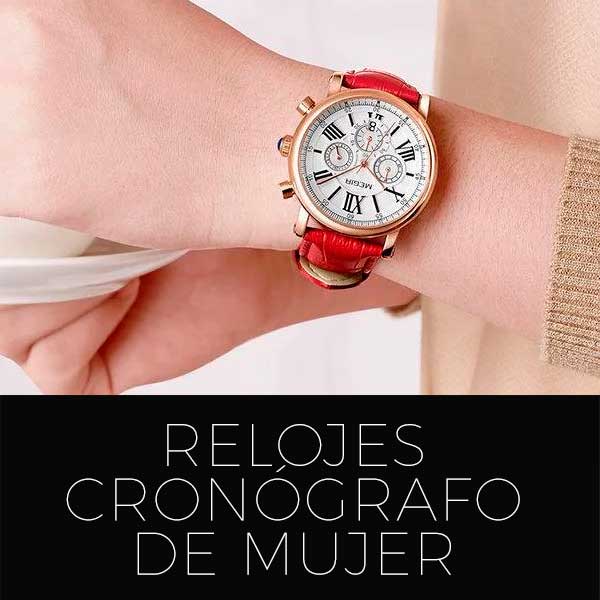 Relojes cronógrafo mujer