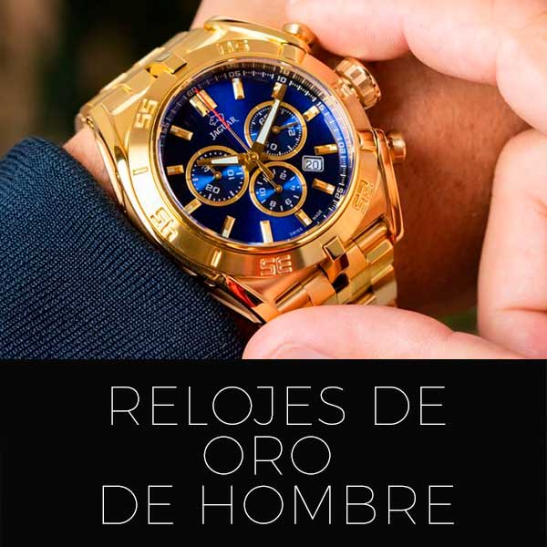 Relojes de oro hombre