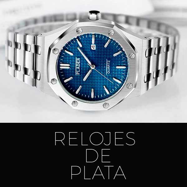 Relojes de plata