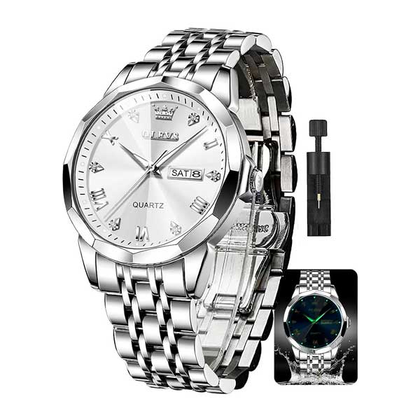 Relojes de plata hombre en oferta 