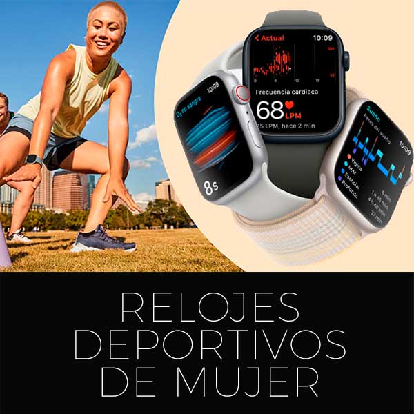 Relojes deportivos mujer