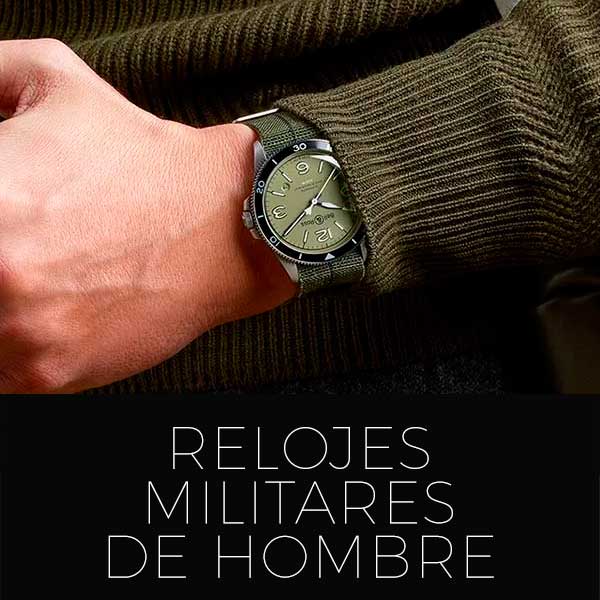 Relojes militares hombre