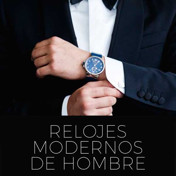 Relojes modernos hombre