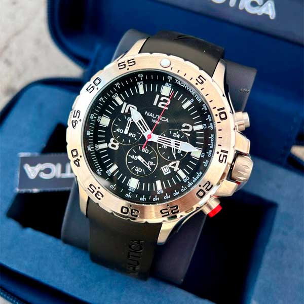 Descuento en relojes Nautica hombre