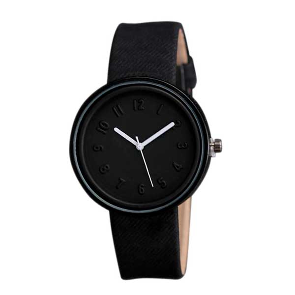 Descuento en relojes negros mujer