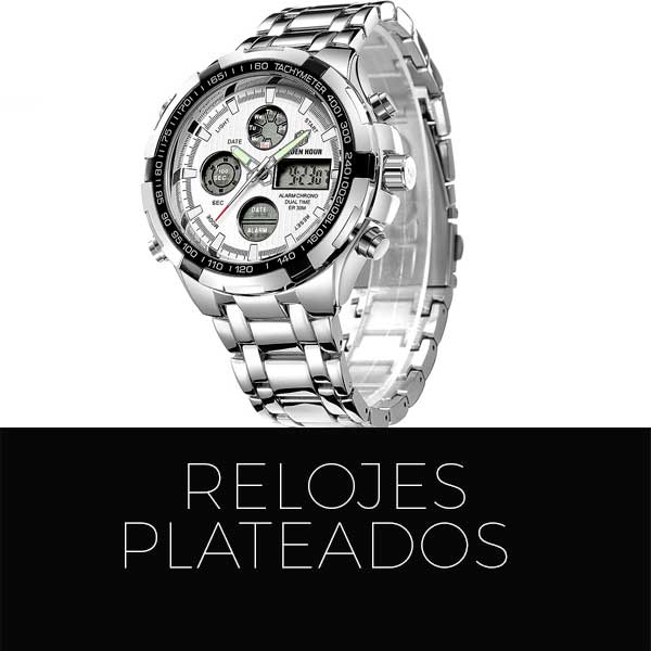 Relojes plateados