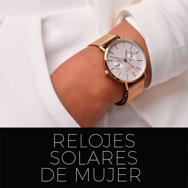 Relojes solares mujer