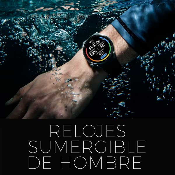 Relojes sumergibles hombre